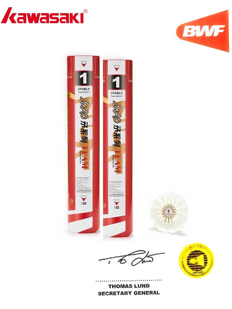 Badminton Rank - Kawasaki Team 1 Badminton shuttle Professional