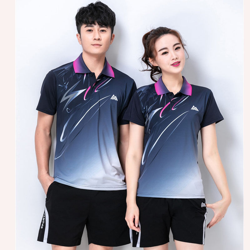 Badminton Rank - Quick dry Tennis tshirts,badminton sportswear shirt