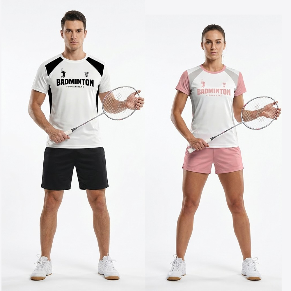 Badminton Rank - Badminton Jersey T Shirts Men &