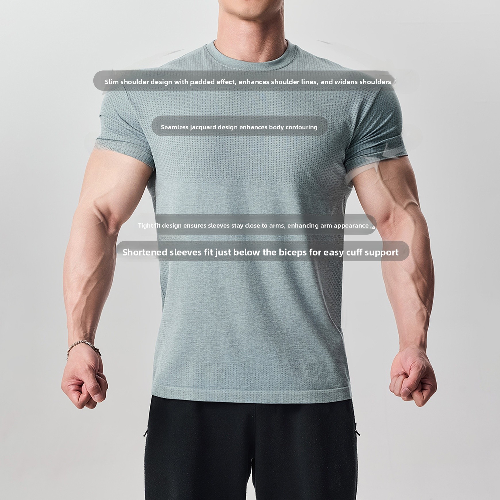 Gymdog Men's Seamless T-Shirt  - đánh giá và giá T Shirt Dry Fit