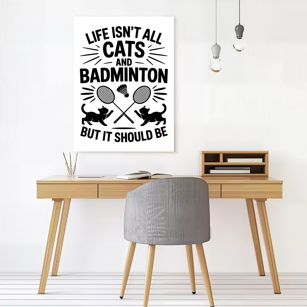 Cats and Badminton Funny Quote - đánh giá và giá Badminton Quotes Funny