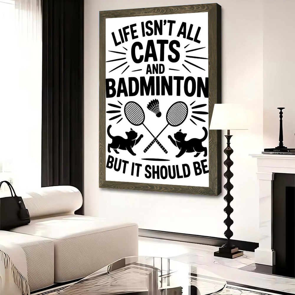 Cats and Badminton Funny Quote - đánh giá và giá Badminton Quotes Funny